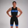 Zoot Mens Core Tri Tank Racesuit  Sleeveless Triathlon Suit for Men Made from Italian Primo Fabric, 3 Pockets, and Bike Padding(Royal Blue, XX-Large) view 2