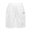FEESHOW Boys' Pull on Cargo Shorts Kids Summer Beach Elastic Waist Hot Pants Bottom with Multi Pockets White 9-10 Years view 1