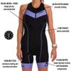 Zoot Womens Core Tri Tank Racesuit  Sleeveless Triathlon Suit Made from Italian Primo Fabric, 3 Pockets and Bike Padding (Violet, X-Large) view 3