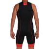 Zoot Mens Core Tri Tank Racesuit  Sleeveless Triathlon Suit for Men Made from Italian Primo Fabric, 3 Pockets, and Bike Padding(Cardinal, Small) view 3