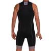 Zoot Mens Core Tri Tank Racesuit  Sleeveless Triathlon Suit for Men Made from Italian Primo Fabric, 3 Pockets, and Bike Padding(Graphite, Small) view 3