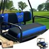 10L0L Universal Golf Cart Rear Seat Cover Dress UP Older Golf Cart Durable Breathable Material Fit Like a Glove for Yamaha EZGO and Club Car, Easy to Install view 1