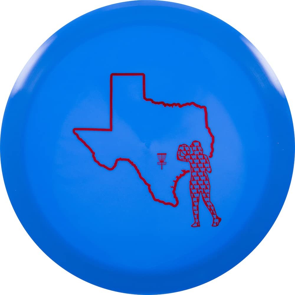 Dynamic Discs Limited Edition 2022 Team Series Valerie Mandujano Texas Stamp Fuzion-X Vandal Fairway Driver Golf Disc [Colors Will Vary] - 173-176g