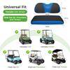 10L0L Golf Cart Seat Covers Universal for Yamaha G29 Drive2 Club Car DS Precedent Tempo Standard Front Seats, Breathable Mesh Bench Seat Cover, No Drilling Seat Cushion - All-Season Comfort view 3