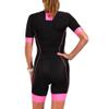 Zoot Womens Core Aero Tri Racesuit  Short Sleeve Triathlon Suit Made from Italian Primo Fabric, 3 Pockets and Bike Padding (Blush, X-Small) view 4