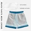 Aflyko Sport Board Shorts Field Hockey Stick Blue Boys Girls Swim Trunk Kid Beach Swimwear Bathing Suit view 3