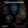 Driveline Baseball PlyoCare Balls - 12 Heavy Weighted Hitting Practice Balls + Free 6-Week Program view 3