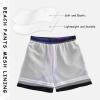 Aflyko Sport Board Shorts Magic Flaming Soccer Boys Girls Swim Trunk Teens Beach Swimwear Bathing Suit view 3