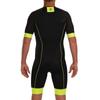 Zoot Mens Core Aero Tri Racesuit  Short Sleeve Triathlon Suit for Men, Italian Primo Fabric, 3 Pockets, and Bike Padding (Safety Yellow, XX-Large) view 3