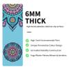 nuveti Yoga Mat Print Extra Thick TPE Non Slip Fitness Exercise Mat with Carrying Bag,72"x24" Extra Thick 6MM Exercise & Workout Mat for Yoga, Pilates Fitness and Floor Exercises view 4