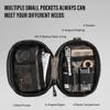 TACTICAL GEEK Block F Portable EDC Pouch, Compact Waist Bag, Molle Pocket Organizer, Multi-Purpose Wallet Crafted from 500D Nylon for Versatile Gear & Card Storage-Black view 3