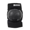 Bont Skates Kids Black Protective Pads Set with Knee, Elbow and Wrist Guards for Inline, Roller Skate (Black, L) view 4