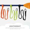 BESPORTBLE Convenient Paddle Leashes for Kayak 2 Pack Professional Paddle Lanyard Anti-Lost Rod Strap Elastic Leash Design view 4