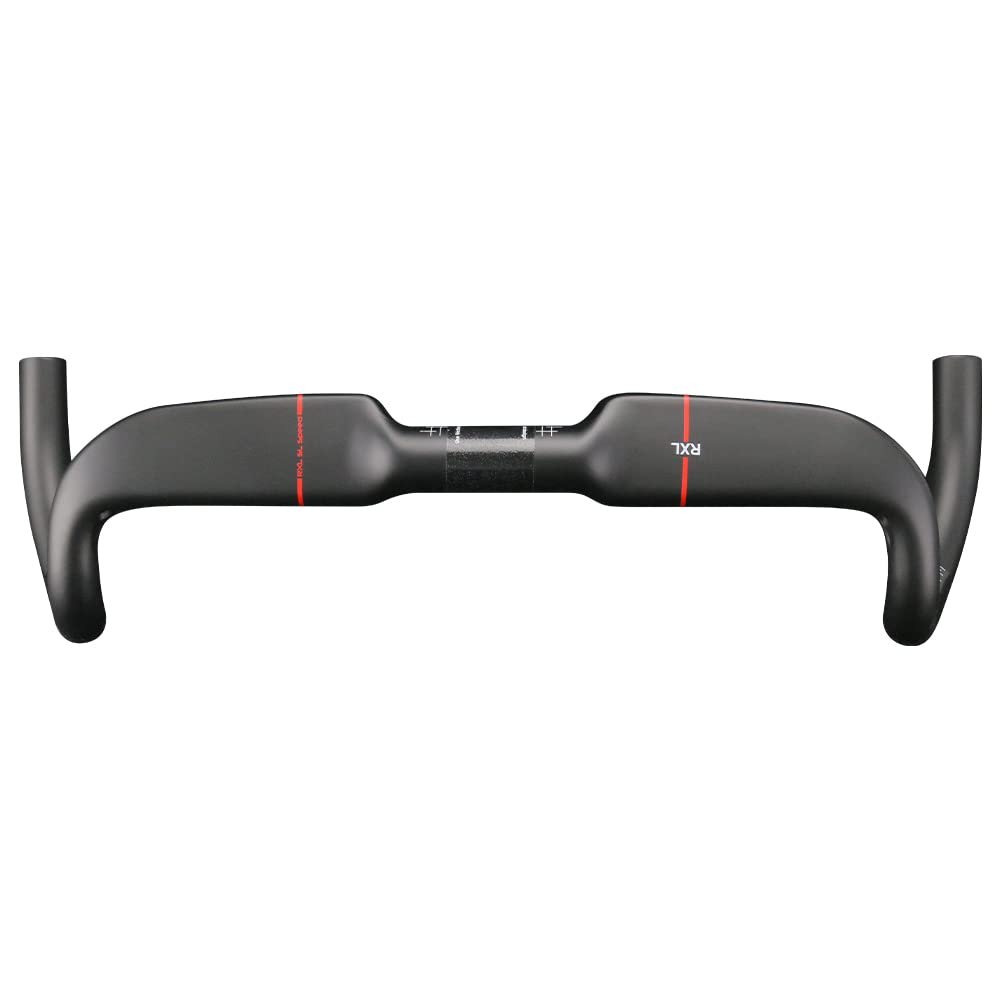 Carbon fiber drop bars carbon handlebars road bike bicycle handlebars 31.8 carbon bar handle bars for city bikes Outward Angle 458/478/498mm for Cycling 478mm drop handle bar