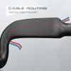 Carbon fiber drop bars carbon handlebars road bike bicycle handlebars 31.8 carbon bar handle bars for city bikes Outward Angle 458/478/498mm for Cycling 478mm drop handle bar view 3