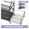 AOMOTA Home Gym Storage, Weight Rack for Home Gym, Yoga Mat HolderDumbbell Rack for Home Gym, Gym Rack for Home Gym with Extra Side Storage Space for Dumbbells, Kettlebells, Resistance Bands and More view 4