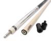 CUESOUL Galaxy 58 inch 19oz Pool Cue Stick 13mm Cue Tip-White view 4
