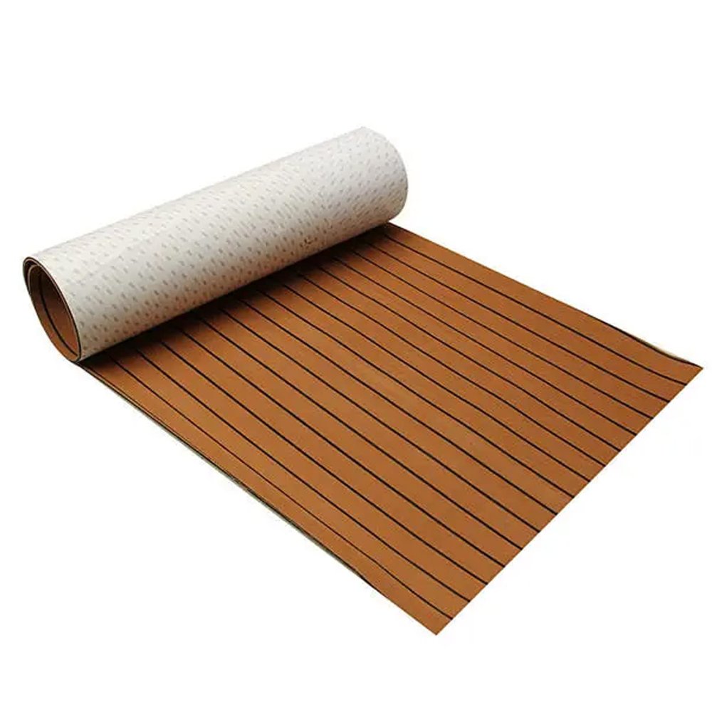 240cm x 90cm x 5mm EVA Foam Boat Flooring Mat Marine Teak Decking Sheet Yacht