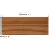 240cm x 90cm x 5mm EVA Foam Boat Flooring Mat Marine Teak Decking Sheet Yacht view 3