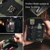 TACTICAL GEEK Block E2.0 EDC Compact Waist Multi-Purpose Molle Pouch Organizer, Green view 4