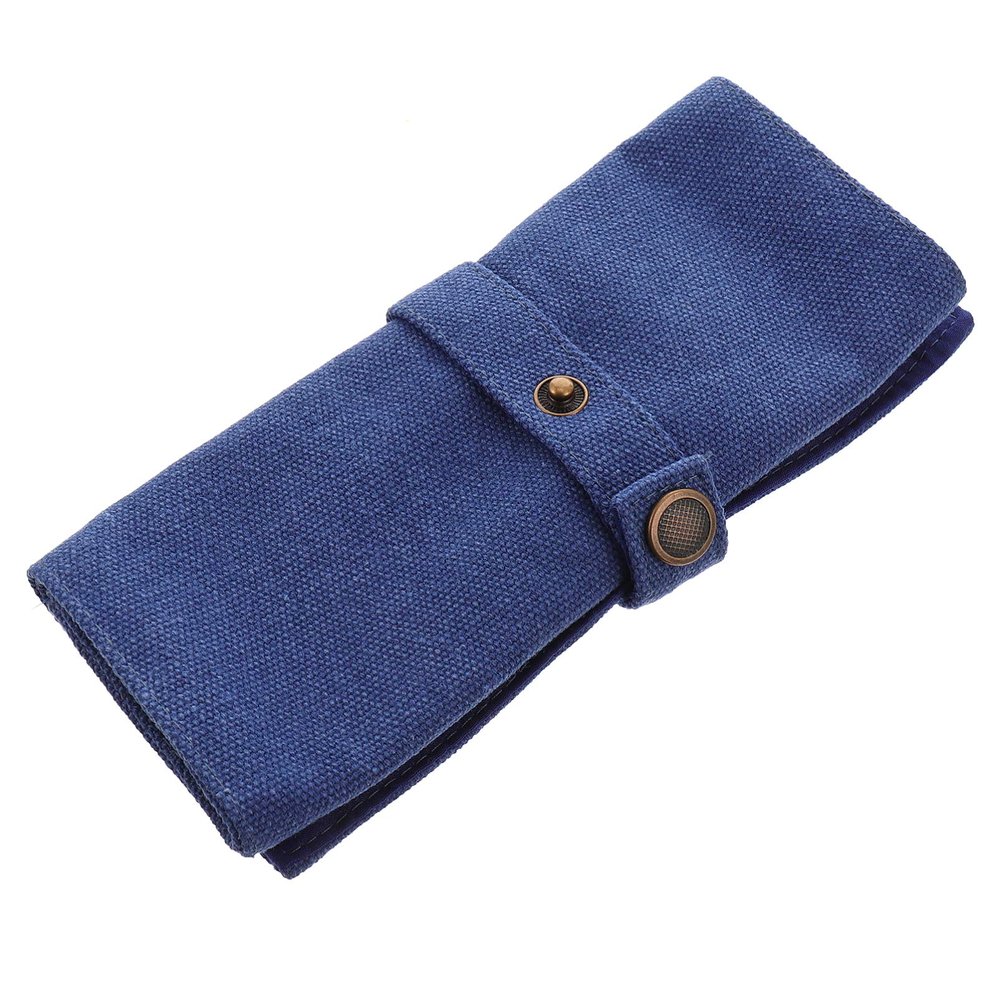 PartyKindom Travel Jewelry Organizer Roll for Watches Stylish Folding Watch Accessories Pouch Soft Storage Bag for Travel and Collectors Design