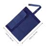 PartyKindom Travel Jewelry Organizer Roll for Watches Stylish Folding Watch Accessories Pouch Soft Storage Bag for Travel and Collectors Design view 2