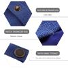 PartyKindom Travel Jewelry Organizer Roll for Watches Stylish Folding Watch Accessories Pouch Soft Storage Bag for Travel and Collectors Design view 3
