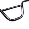 BMX Handlebar Swallow Shaped High-Carbon Steel 585mm 22.2mm Handle Bar Bicycle Parts Bike Accessories,Black, (WS01-CBBK-A) view 3