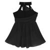 Oyolan Kids Girls Lyrical Ballet Dance Dress Sleeveless Halter Neck Gymnastic Leotard Modern Contemporary Dance Costume Black 6 Years view 4