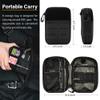 TACTICAL GEEK Block E2.0 EDC Compact Waist Pocket Pouch, Multi-Purpose Molle EDC Pouch Gadget Organizer, Multi-Purpose Molle Tool Pouch for Multitools, Nylon Daily Utility Tool Organizer Bag Black view 3