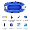 YUEWO Inflatable Boat, PVC Kayak Dinghy Boat 2-4 Person Wear-Resistant Fishing Air Raft Boat with 2 Oars for Touring Water Sports (3-Person) view 4