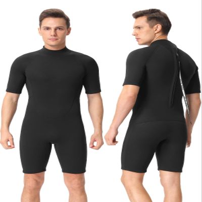 FLEXEL Shorty Wetsuit Women 3mm, Wet Suits for Mens in Cold Water, Neoprene Scuba Diving Suit for Surfing Swimming Snorkeling