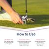 Cow Golf Ball Marker with Hat Clip view 3