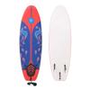 CHARMMA Surfboard Blue and Red 66.9" view 1
