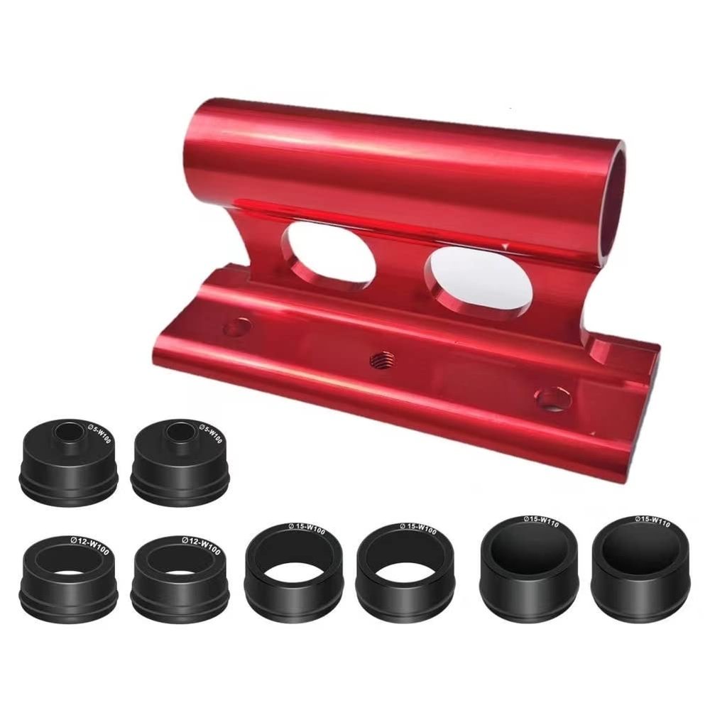 GGRICHYI Versatile Fork Mount Bike Block Bicycle Bike Rack Thru AXLE (15x110 12x100 15x100) & Quick Release 5x100mm & 1 Bike Block Fork Mount for Bicycle Truck Bed/Storage