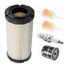 Roykaw Golf Cart Tune Up Kit with Clutch Drive Belt & Starter Generator Belt for Club Car Precedent 2004-up Gas Models with FE350 Kawasaki Motor, Replaces OEM # 101916701, 1016203 view 3