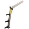 Garelick Boat Pull-Out Transom Ladder 19902-23 | 3 Step 26 1/4 Inch view 1