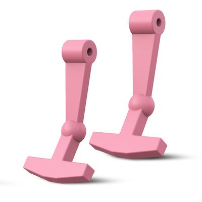 ALAFAT Replacement Lid Latches (2 Pack) Compatible with All Yeti,RTIC, Other Related Hard Coolers,Made of Premium Hard Durable Rubber, Easy to Install (Pink)