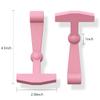 ALAFAT Replacement Lid Latches (2 Pack) Compatible with All Yeti,RTIC, Other Related Hard Coolers,Made of Premium Hard Durable Rubber, Easy to Install (Pink) view 2