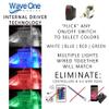 Wave One Marine 16" LED RGBW Courtesy Accent Boat Utility Light Strip | 12-24 Volt Internal Driver | White Blue Red Green | Interior Exterior Deck Gunnel Cockpit T Top Pontoon | Waterproof IP65 view 3