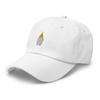 Cockatiel hat, Embroidered Unisex hat, Cockatiel Gifts for Bird Lovers, Women and Men, Cockatiel mom dad hat. White view 3