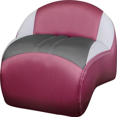 Tempress Pro Casting Boat Seat (Raspberry/Gray/Carbon)