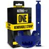 Nxtrnd One Football Mouth Guard, Strap Included, Fits Adult & Youth (Navy Blue) view 1