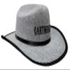 Aeromax Personalized Junior Cowboy Hat with Bandanna (Gray) view 2