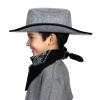 Aeromax Personalized Junior Cowboy Hat with Bandanna (Gray) view 3