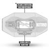 Nxtrnd Two Football Mouth Guard, Football Mouthpiece with Strap, Fits Adult & Youth (Transparent) view 3