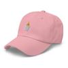 Cockatiel hat, Embroidered Unisex hat, Cockatiel Gifts for Bird Lovers, Women and Men, Cockatiel mom dad hat. Pink view 3