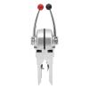 Double Lever Marine,Twin Engine Throttle Control Boat Handle, Top Mount Zinc Alloy, Mount Control Boat Handle, Engine Control Board Double Action Suitable For Any Type Of Boat (Top Mount Control Boat) view 4