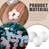 CHENGU 80 Pack 25 mm Mini White Table Tennis Balls Bulk Fun Small Table Tennis Ball for Arts and Craft Party Games Supplies Favors Accessories view 3