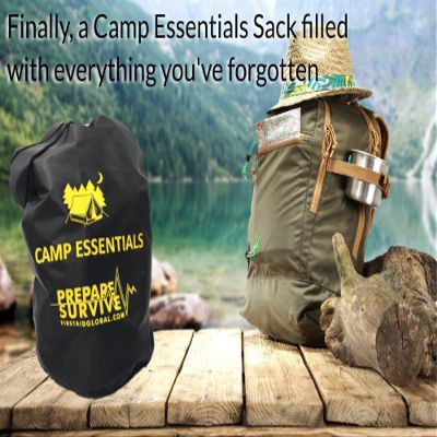 Prepare Survive Camp Essentials Pack - Essentials for Camping